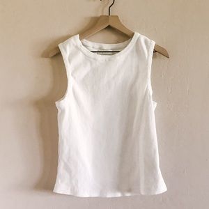 Anthropologie White Tank